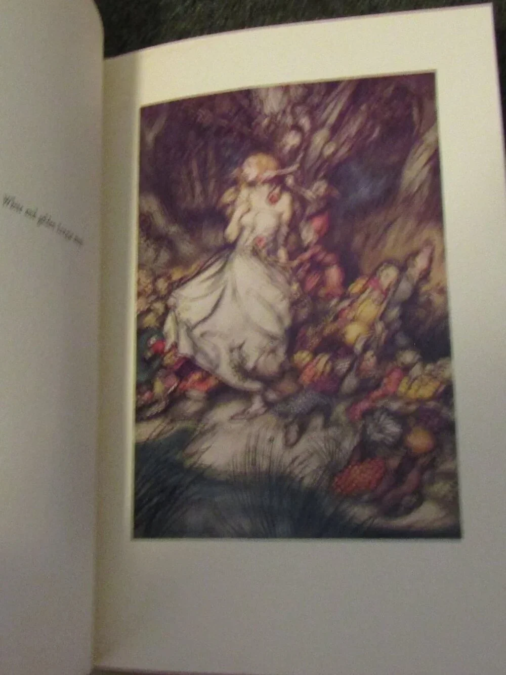 1972 HC/DJ GOBLIN MARKET Christinia Rossetti & Arthur Rackham Color Plates NEC